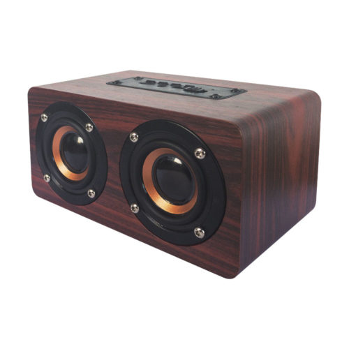 QBT-100 BT SPEAKER WOOD